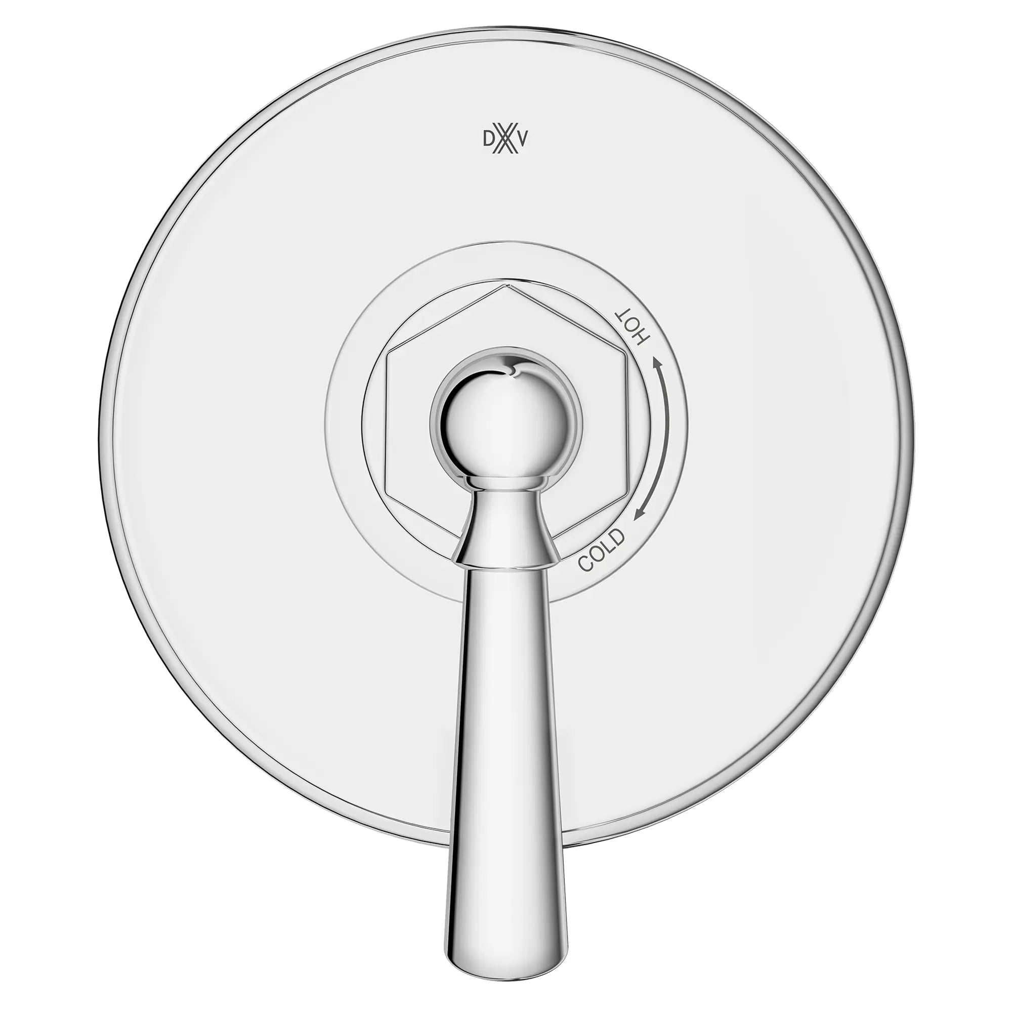 Oak Hill® Single Handle Pressure Balance Valve Trim Only with Lever Handle // POLISHED CHROME // 95732_D35155500.100_CDNwebp.webp