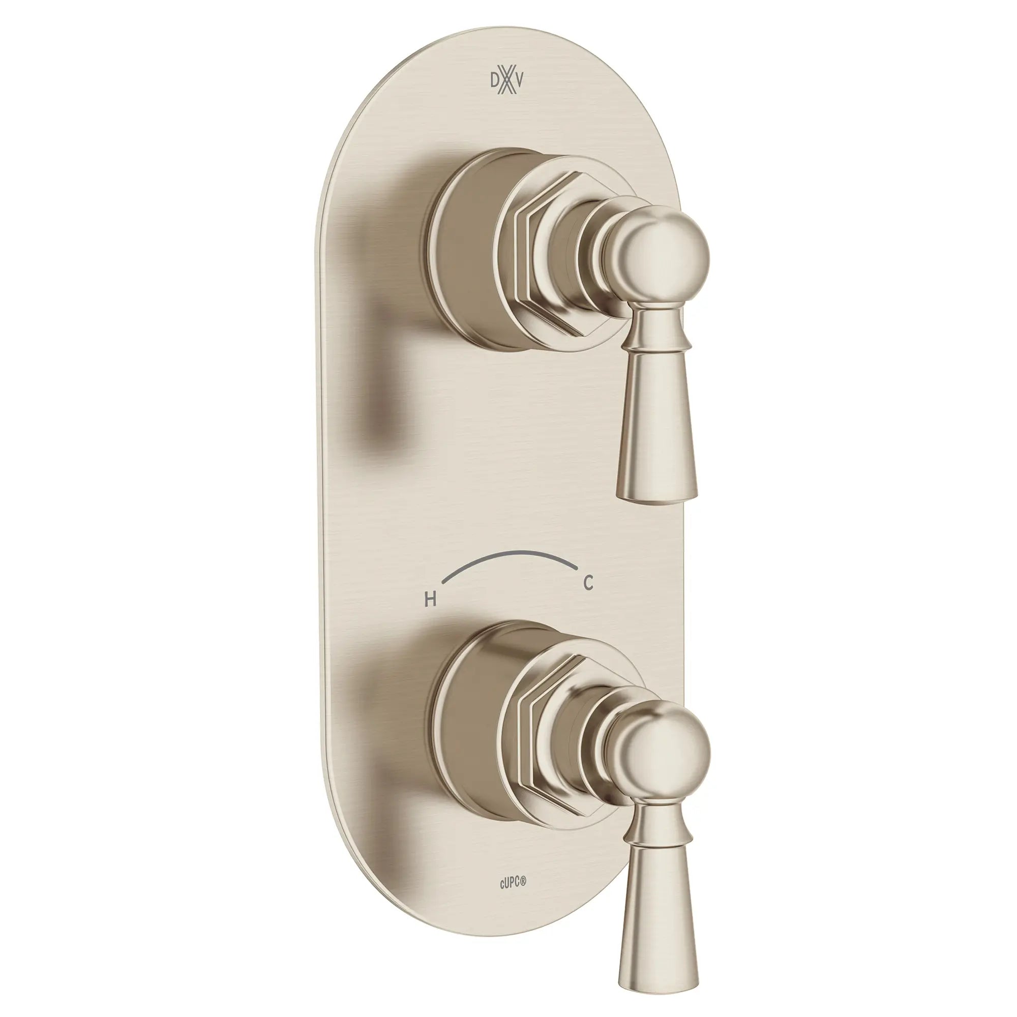 Oak Hill® 2-Handle Thermostatic Valve Trim Only with Lever Handles // BRUSHED NICKEL // 95760_D35155527.144_1_CDNwebp.webp