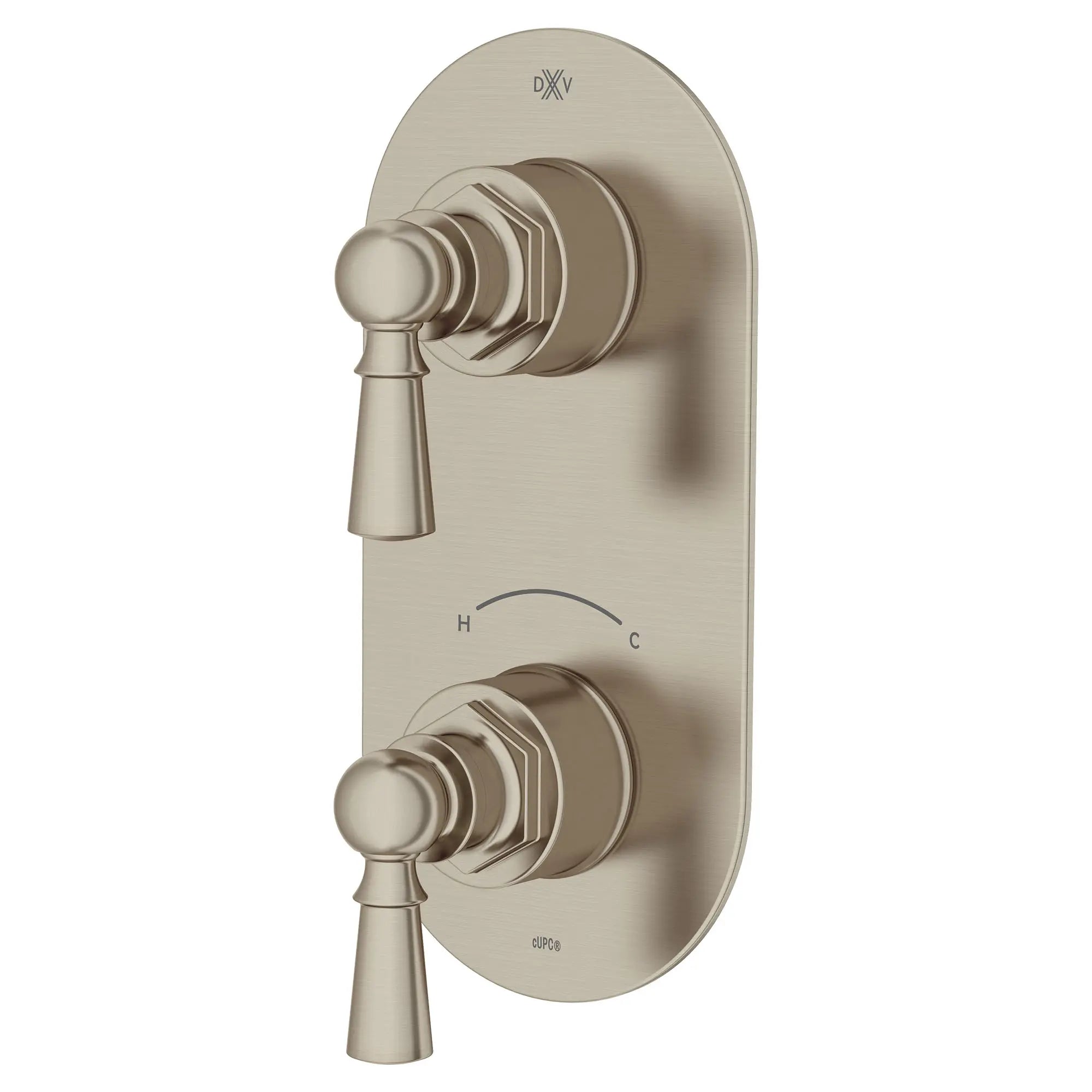 Oak Hill® 2-Handle Thermostatic Valve Trim Only with Lever Handles // BRUSHED NICKEL // 95761_D35155527.144_2_CDNwebp.webp