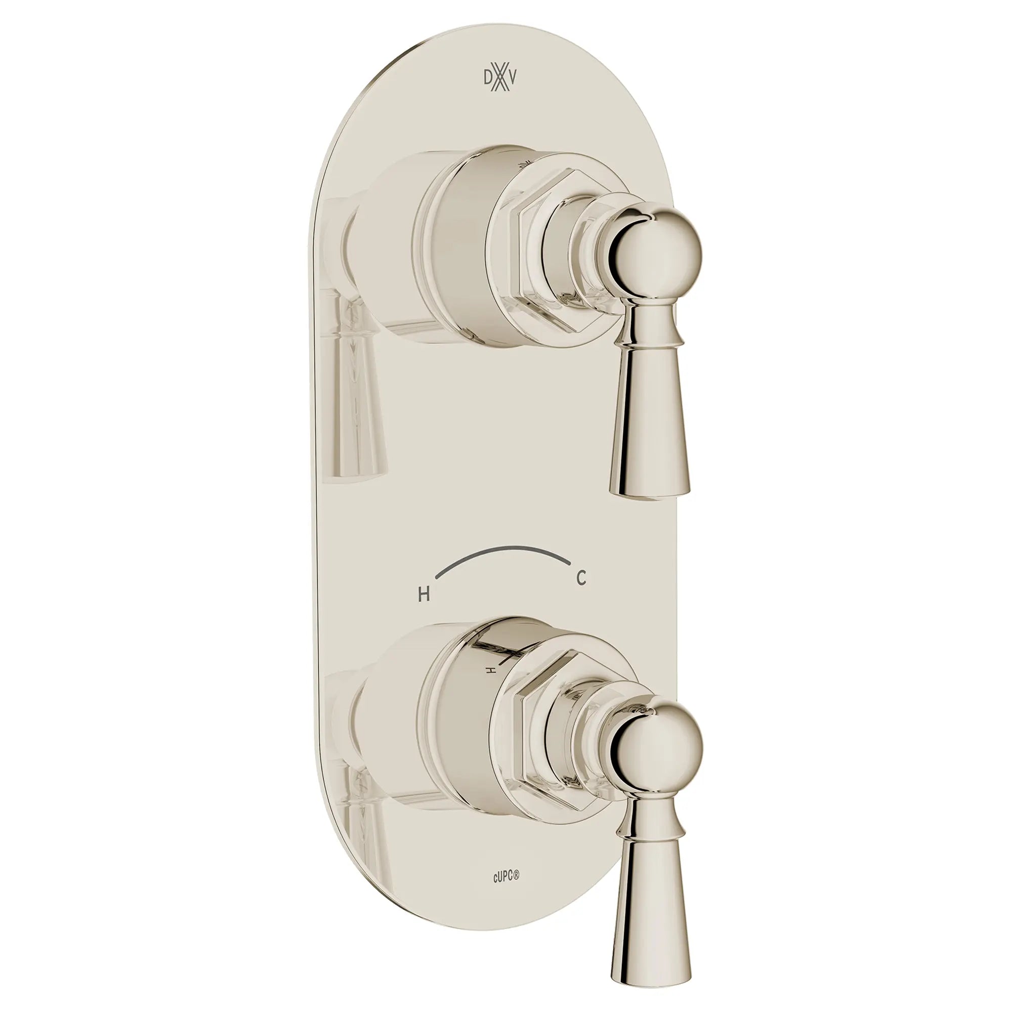 Oak Hill® 2-Handle Thermostatic Valve Trim Only with Lever Handles // PLATINUM NICKEL // 95766_D35155527.150_1_CDNwebp.webp