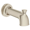 [D35155761.144] Oak Hill® Wall Mount Bathtub Spout with Diverter - Polished Chrome