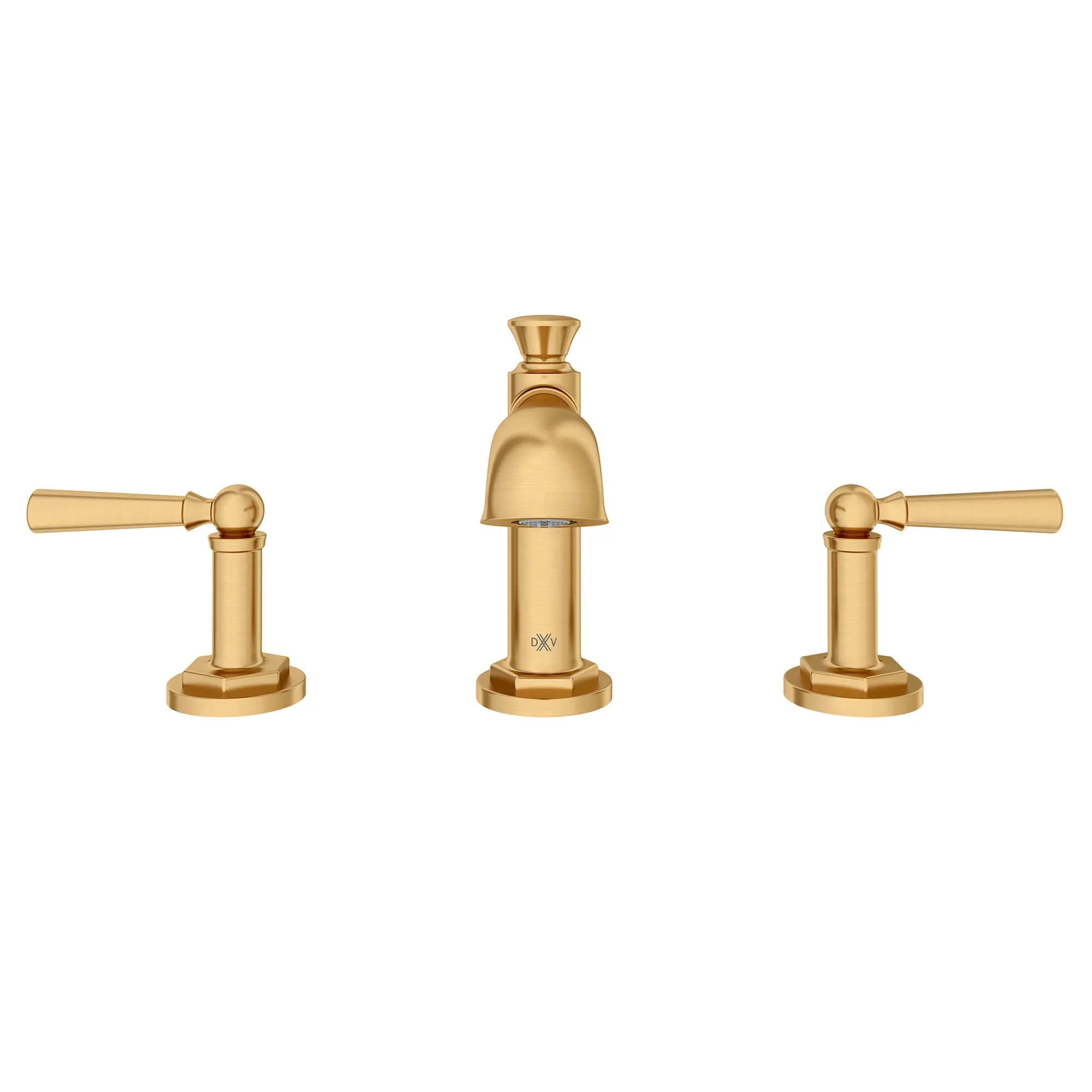 Oak Hill® 2-Handle Widespread Bathroom Faucet with Lever Handles // SATIN BRASS // 95928_D35155800.427_CDNwebp.webp
