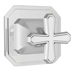 [D35170434.100] Belshire® 3/2 or 4/3 Diverter Valve Trim Only with Cross Handle - Polished Chrome