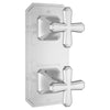 Belshire® 2-Handle Thermostatic Valve Trim Only with Cross Handles // POLISHED CHROME // 96265_D35170528100_1_CDNwebp.webp