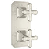 Belshire® 2-Handle Thermostatic Valve Trim Only with Cross Handles // PLATINUM NICKEL // 96278_D35170528150_1_CDNwebp.webp