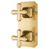Belshire® 2-Handle Thermostatic Valve Trim Only with Cross Handles // SATIN BRASS // 96285_D35170528427_2_CDNwebp.webp
