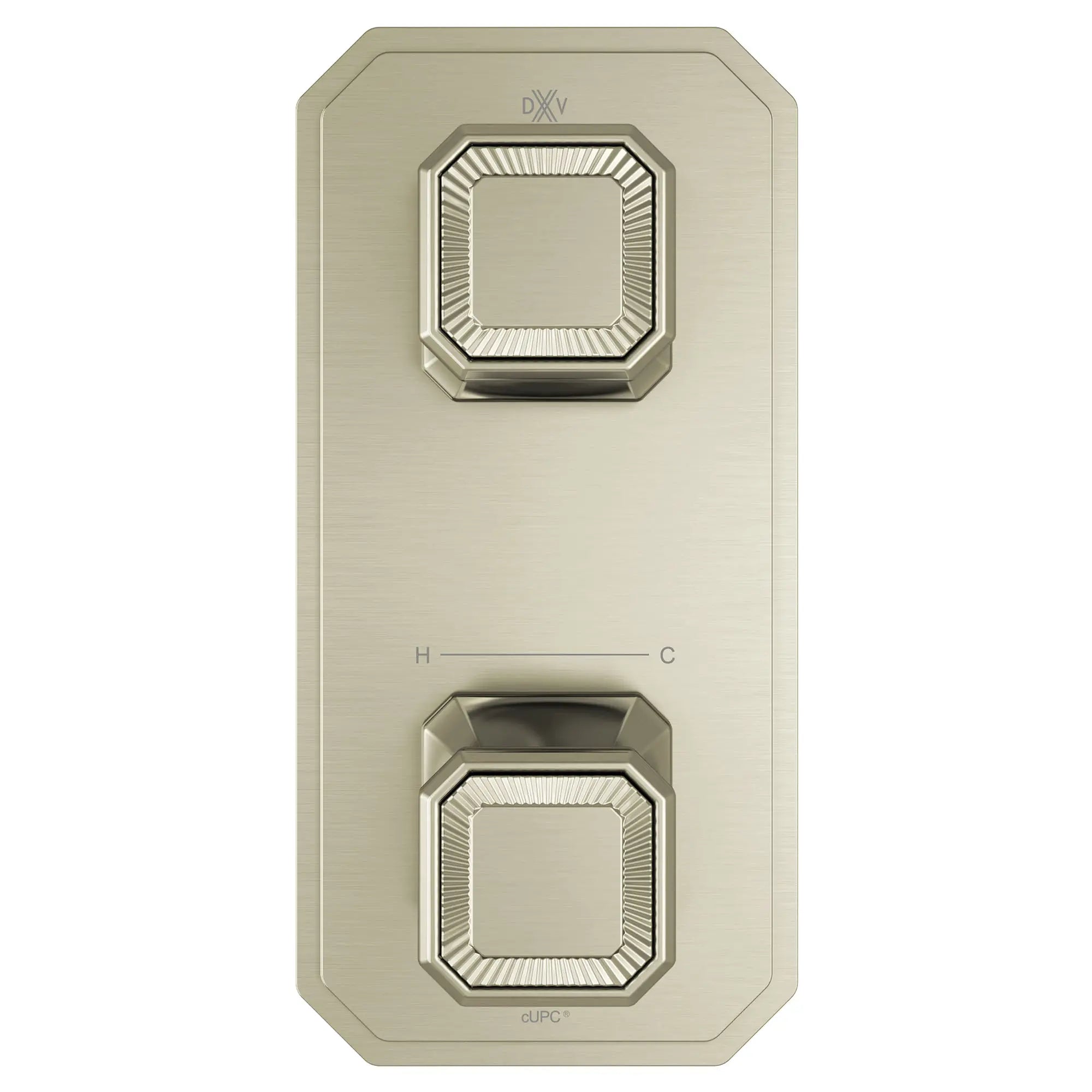 Belshire® 2-Handle Thermostatic Valve Trim Only with Cushion Handles // BRUSHED NICKEL // 96292_D35170529144_CDNwebp.webp