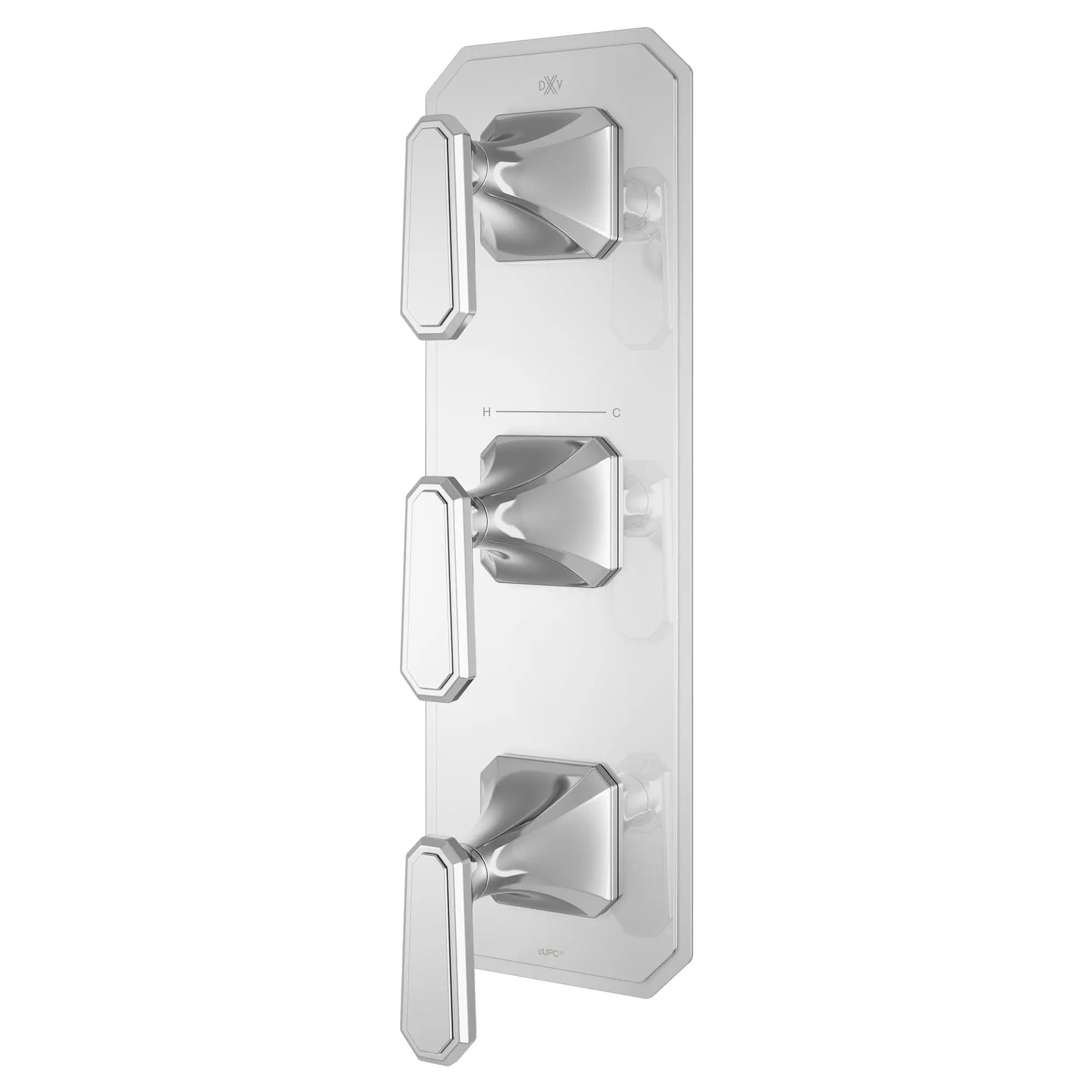 Belshire® 3-Handle Thermostatic Valve Trim Only with Lever Handles // POLISHED CHROME // 96313_D35170537100_2_CDNwebp.webp