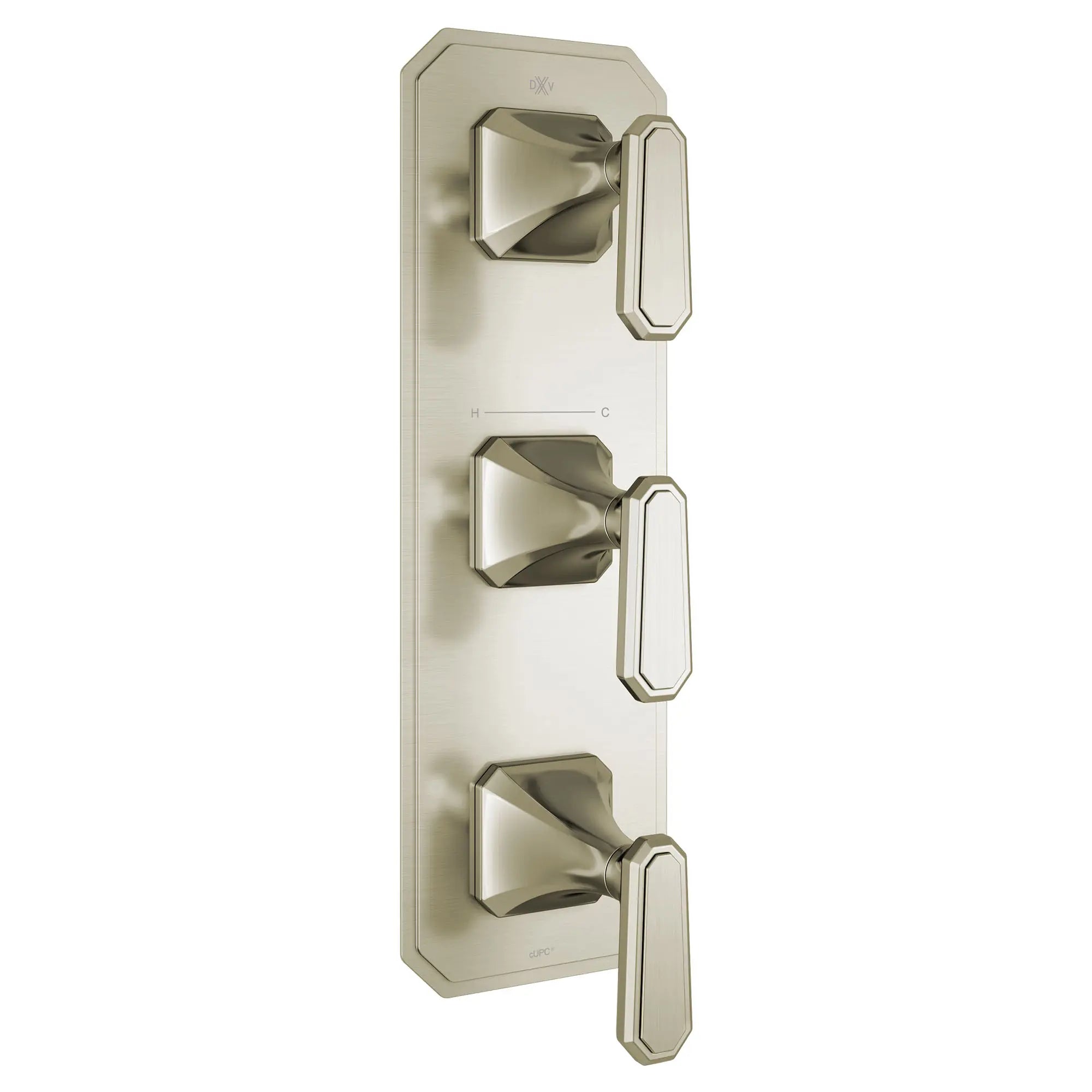 Belshire® 3-Handle Thermostatic Valve Trim Only with Lever Handles // BRUSHED NICKEL // 96315_D35170537144_1_CDNwebp.webp