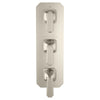 Belshire® 3-Handle Thermostatic Valve Trim Only with Lever Handles // PLATINUM NICKEL // 96322_D35170537150_CDNwebp.webp