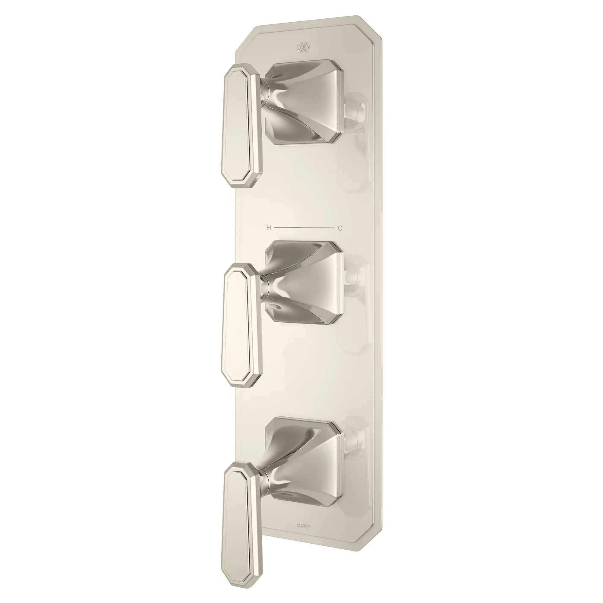 Belshire® 3-Handle Thermostatic Valve Trim Only with Lever Handles // PLATINUM NICKEL // 96324_D35170537150_2_CDNwebp.webp