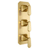Belshire® 3-Handle Thermostatic Valve Trim Only with Lever Handles // SATIN BRASS // 96327_D35170537427_1_CDNwebp.webp