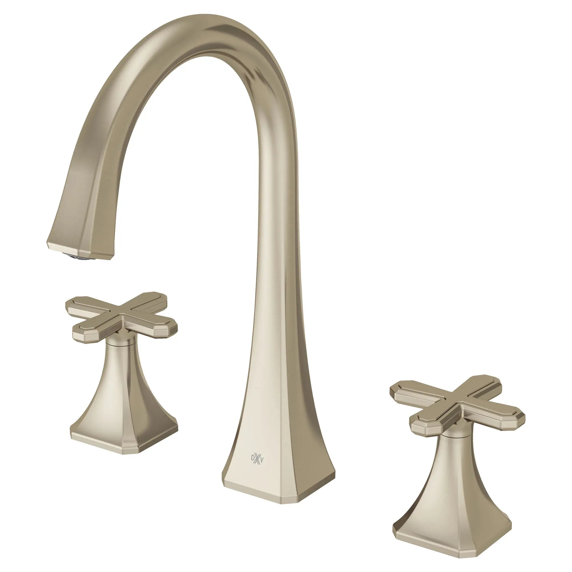 Belshire® High Spout Bathroom Faucet Only // BRUSHED NICKEL // 96800_D35170820144_Cross_Handles_1_CDNwebp.webp