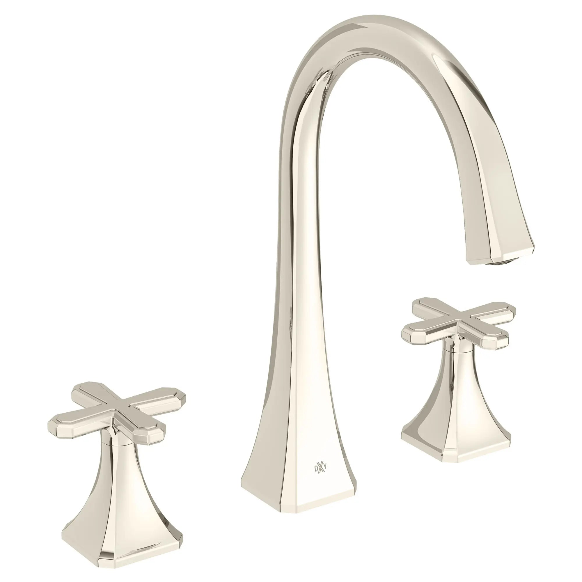 Belshire® High Spout Bathroom Faucet Only // PLATINUM NICKEL // 96817_D35170820150_Cross_Handles_CDNwebp.webp