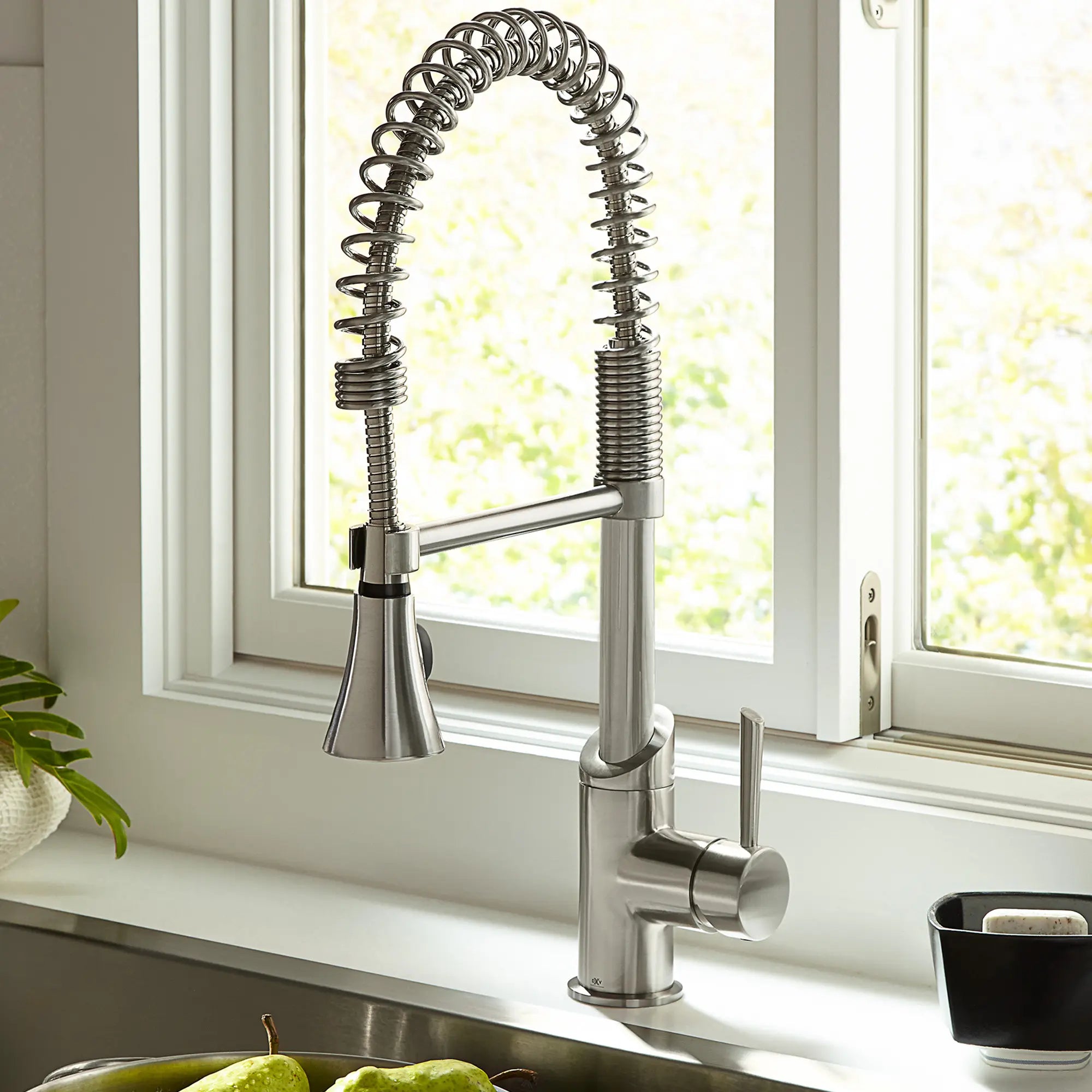 Fresno® Single Handle Culinary Kitchen Faucet with Lever Handle // ULTRA STEEL // 96932_D35403350355_01_CDNwebp.webp